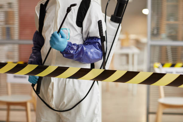 Professional Biohazard technician working in Saugatuck, MI